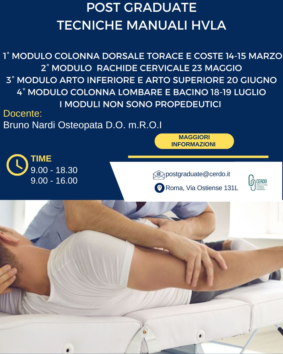 TECNICHE MANUALI HVLA