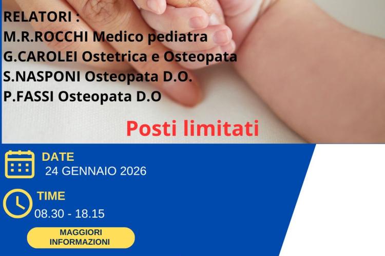 Le Mani dell’Osteopata: dalla nascita al primo anno di vita